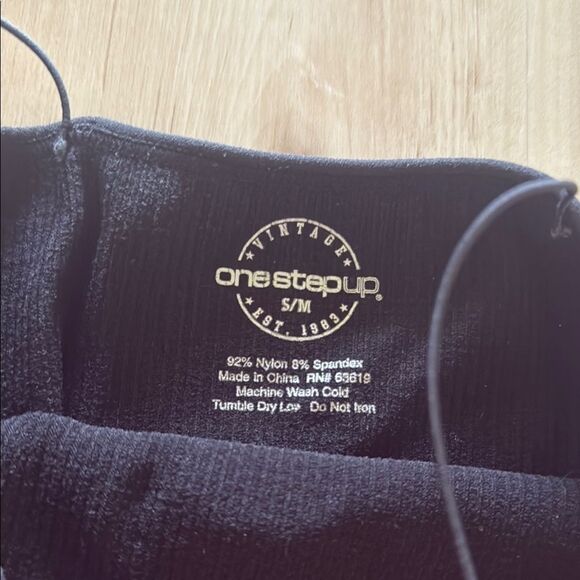 Classic Black Bodysuit with Spaghetti Straps - Picture 3 of 3